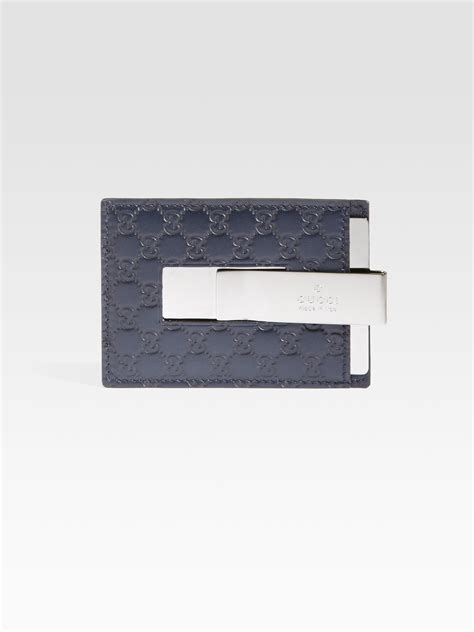 gucci miney clip|gucci money clip wallet blue.